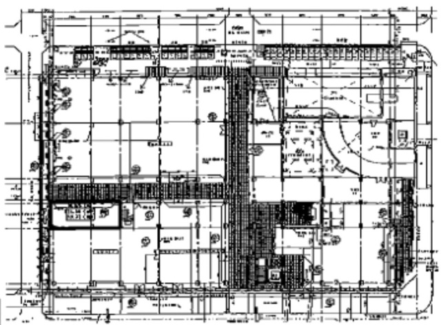 原清パークスクエアビル1F 間取り図