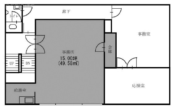 本田ビルA 間取り図