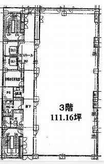 日本橋本町216ビル3F 間取り図