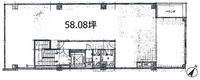 ニュー小林ビル3F 間取り図