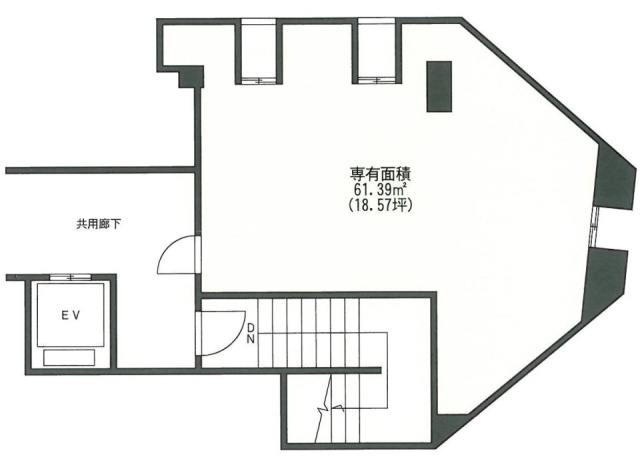 赤坂フローラルプラザD 間取り図
