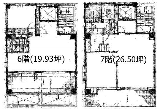 SJIビル6F～7F 間取り図