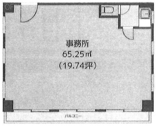 第2雨宮ビル601 間取り図