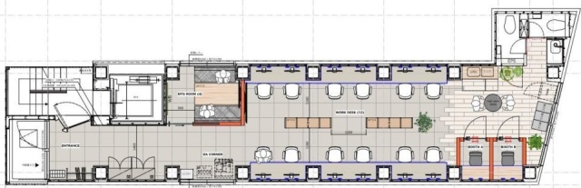 ReRaiMa渋谷道玄坂11F 間取り図