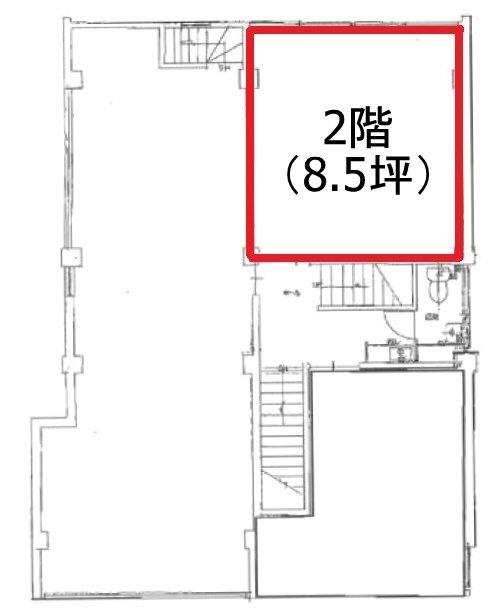 松岡八重洲ビル2F 間取り図