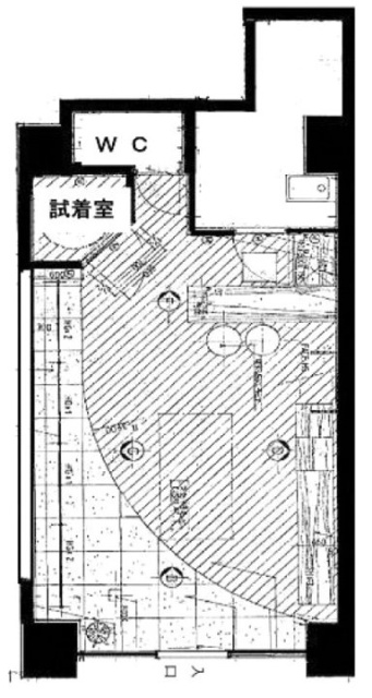 イナホビル1F 間取り図