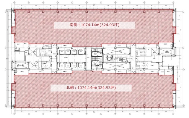 トレードピアお台場北・南 間取り図