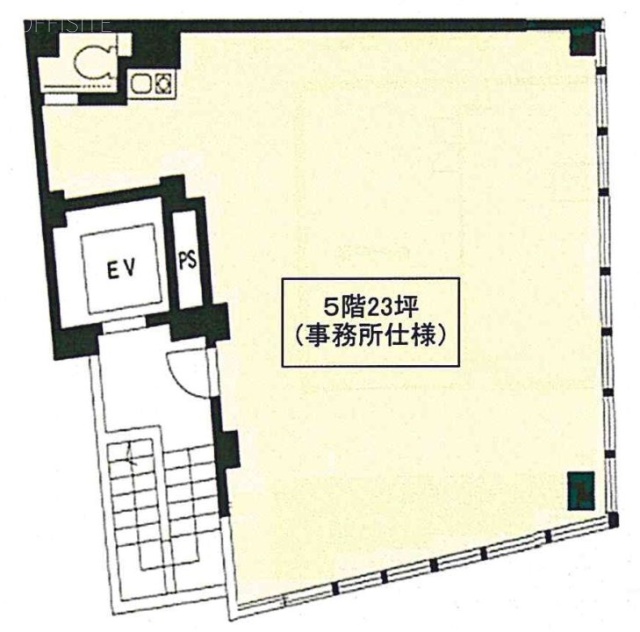 COMS中目黒Ⅰ5F 間取り図