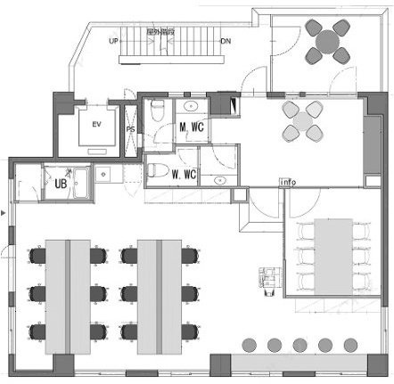 TERRACE SITE 四谷3F 間取り図