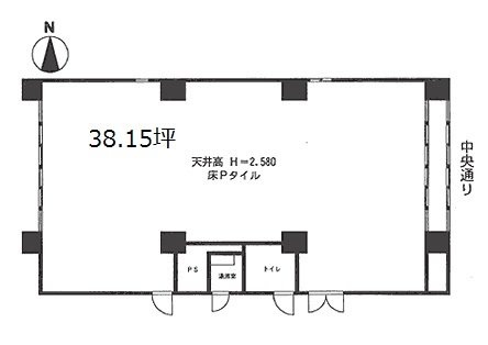 日東ビル202 間取り図