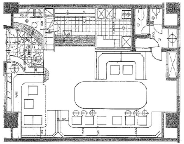サンライズビルEF 間取り図