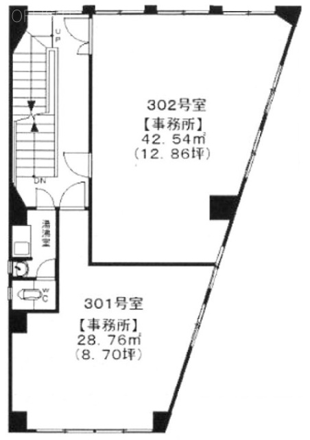 馬場ビル301 間取り図