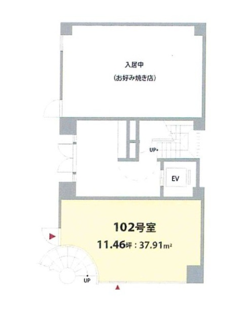 オークラビル102 間取り図