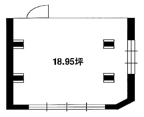 丸一ビル203 間取り図