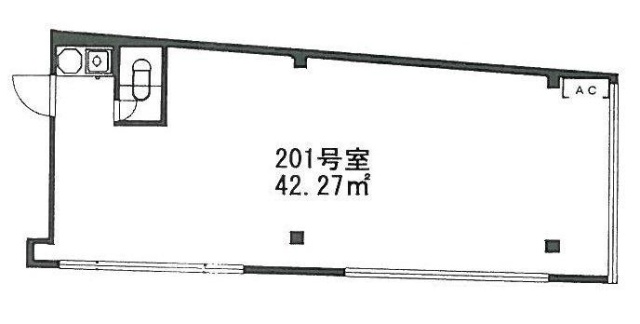 藤ハイムⅠビル201 間取り図