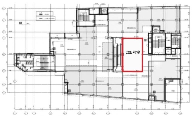 フロム中武206 間取り図