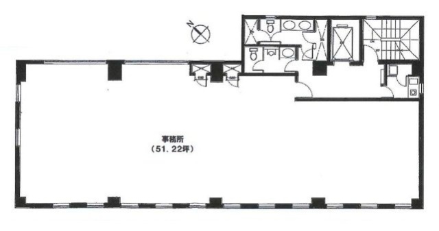 中野オイスタービル4F 間取り図