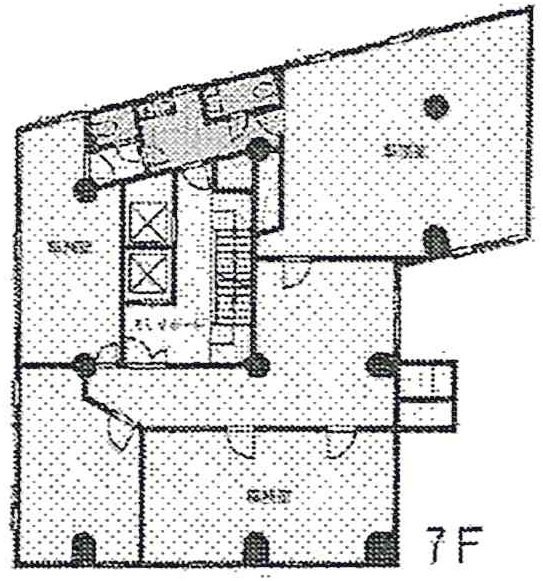 千代田ハウスビル7F 間取り図