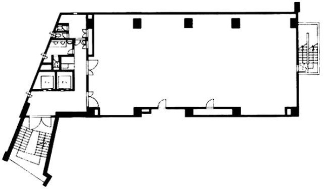 新宿三葉ビル3F 間取り図
