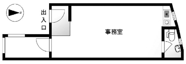 田中ビル2F 間取り図