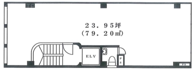 銀座富士ビル4F 間取り図