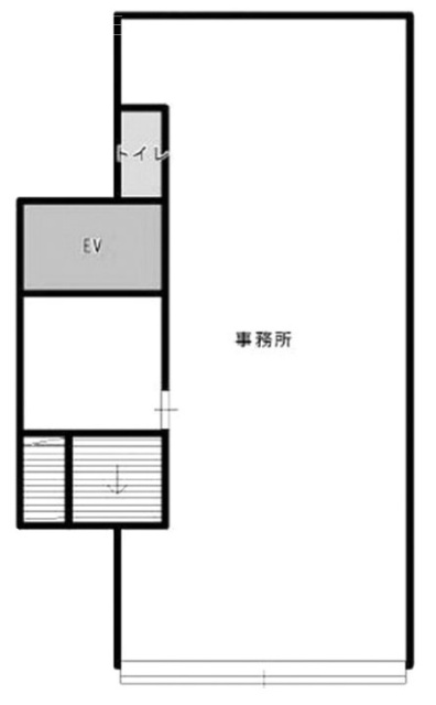 215ビル5F 間取り図