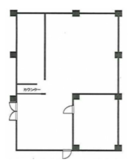 青ビル6F 間取り図