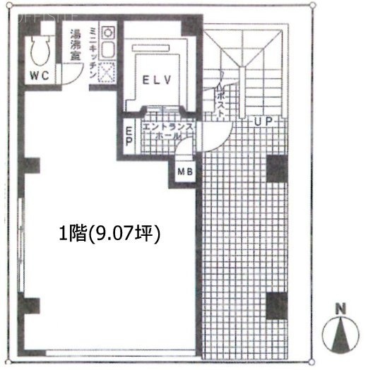 リュミエール錦糸ビル101 間取り図