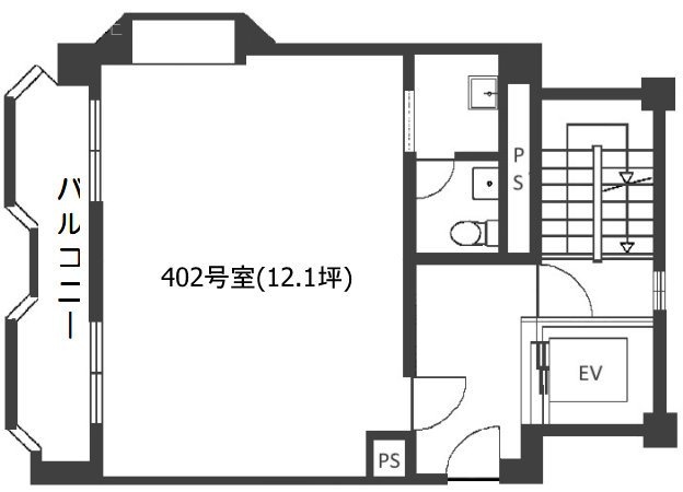 乃木坂プレース402 間取り図