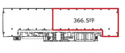 晴海センタービル3F 間取り図