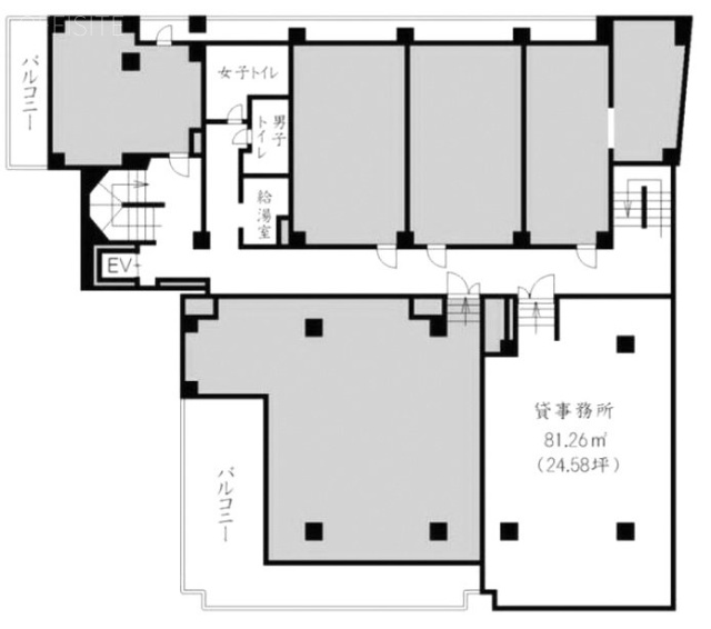 サン池袋Ⅰビル302 間取り図