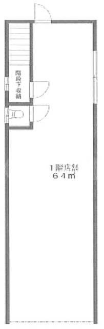 伊勢利コーポビル1F 間取り図