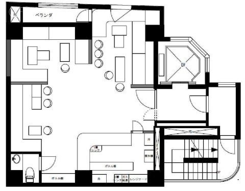 MSビルⅡ5F 間取り図