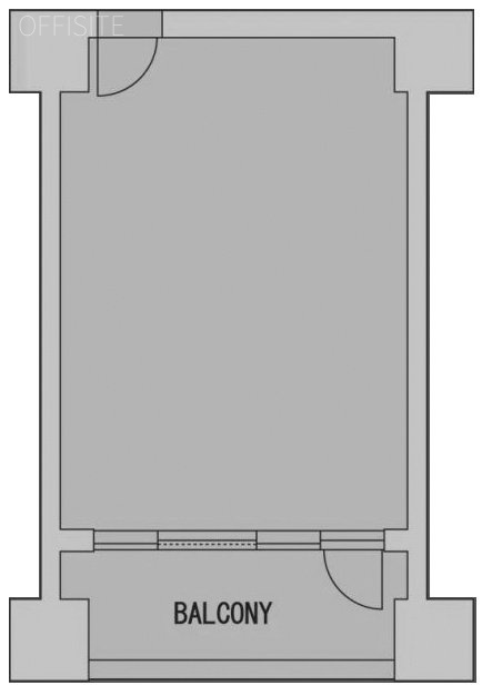 アウルタワー608 間取り図