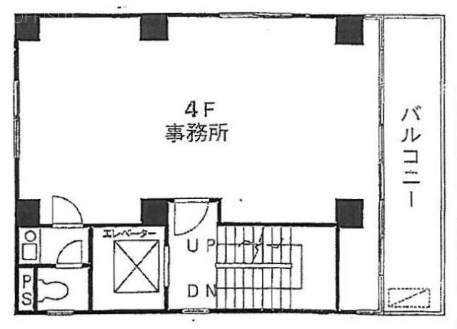 YS西神田ビル4F 間取り図