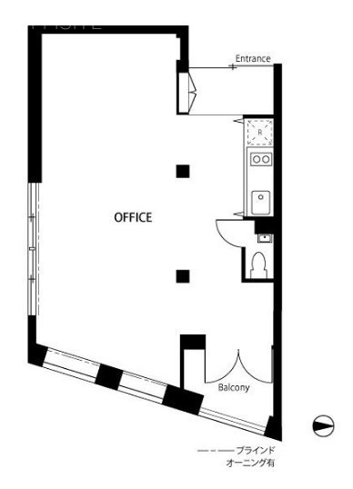 ワイエスガーデン305 間取り図