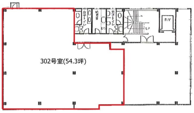 三友ビル302 間取り図