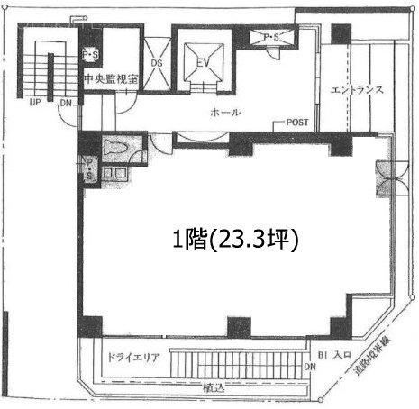第2KSビル1F 間取り図