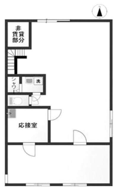 河澄ビル1F 間取り図