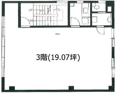 伊藤ビル3F 間取り図