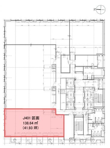 ステージビルディングJ401 間取り図