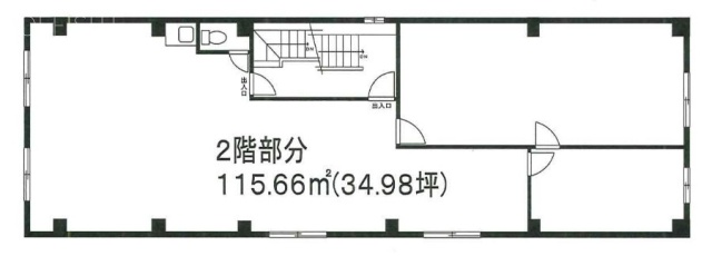 真生ビル2F 間取り図