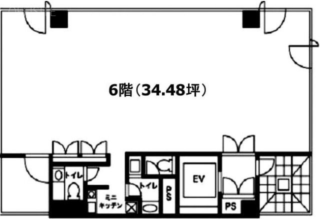 UFビル56F 間取り図