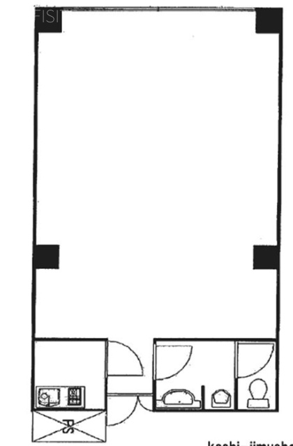 パル汐留4F 間取り図