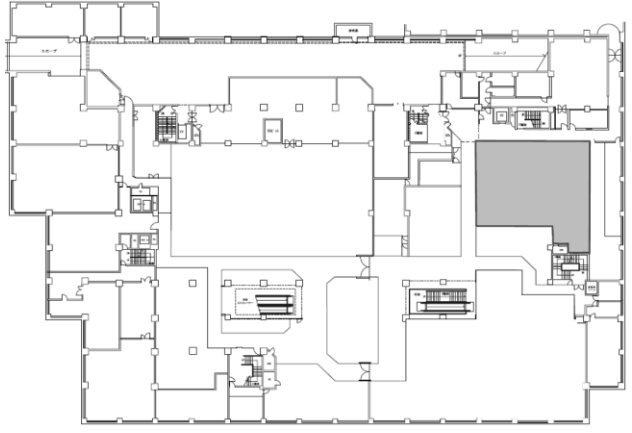 ザ・スクエアB1F 間取り図