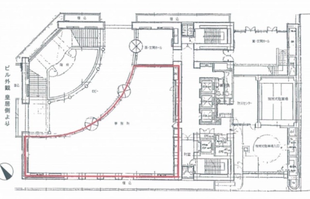 日比谷マリンビル1F 間取り図