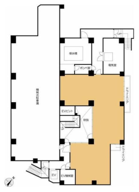 フロール巣鴨B1F 間取り図