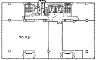 蚕糸会館5F 間取り図