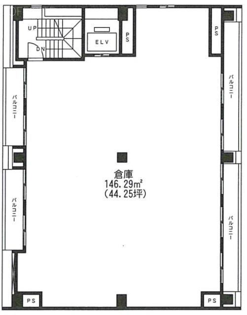 RENOBLE NINGYOCHO6F 間取り図