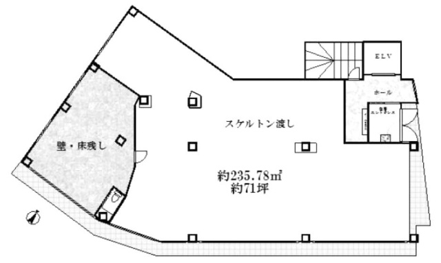 ドエル・グリュックビル1F 間取り図